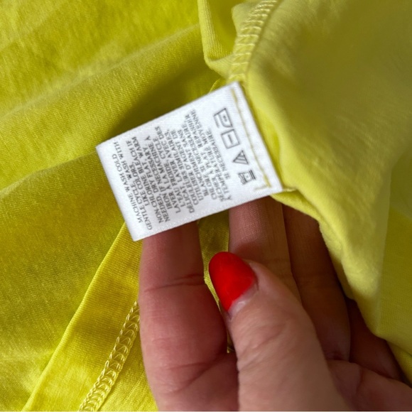 A.L.C. Yellow and Green Blouse Top - Picture 7 of 7